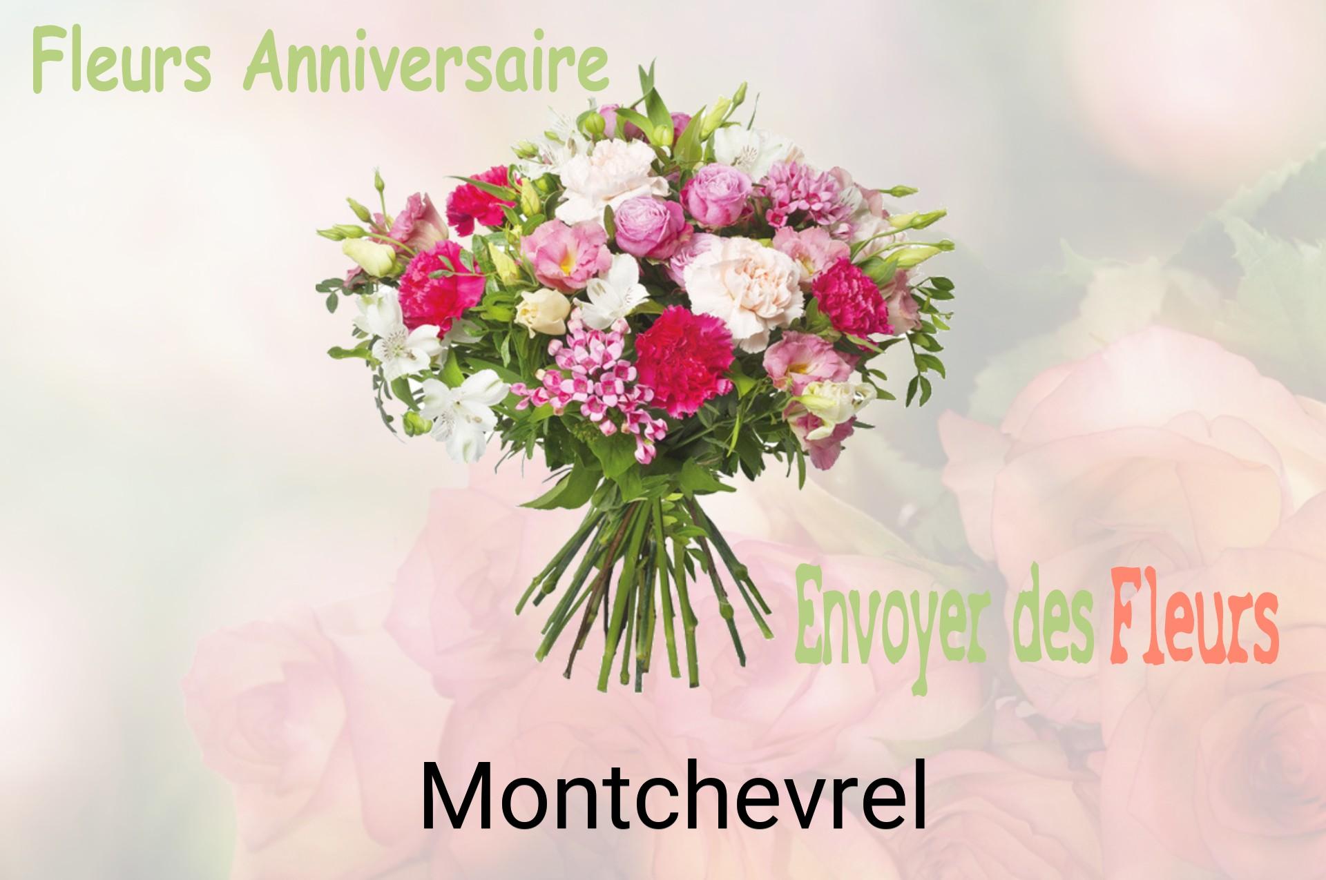 Bouquet de fleurs d’anniversaire livré à Montchevrel