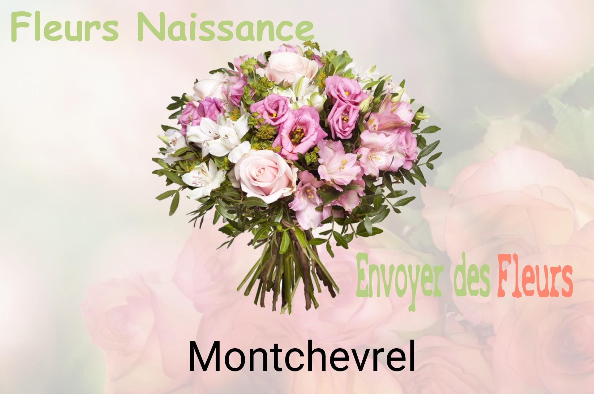 Bouquet de fleurs de naissance livré à Montchevrel